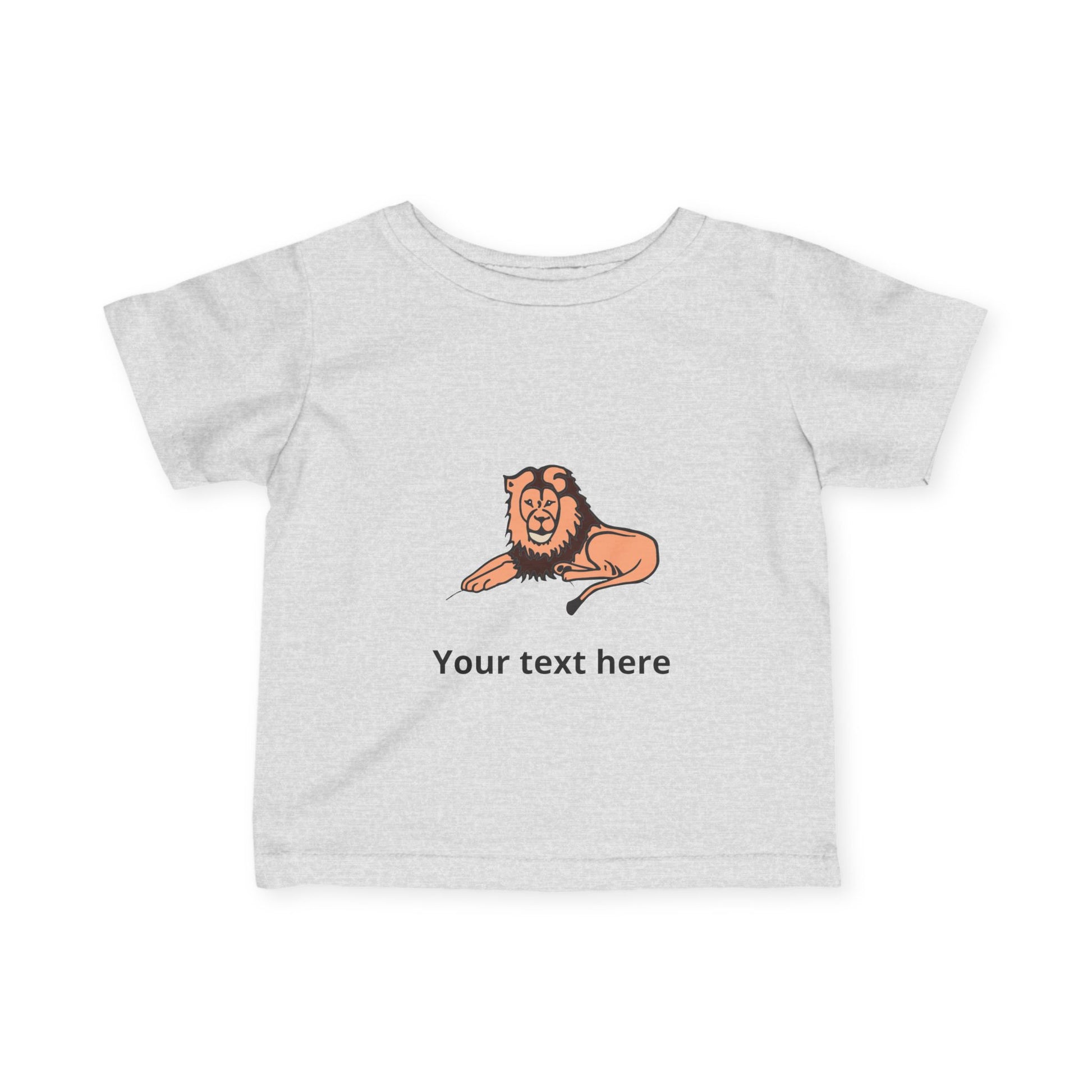 Lion — Customizable Infant Tee - Baby Shirt