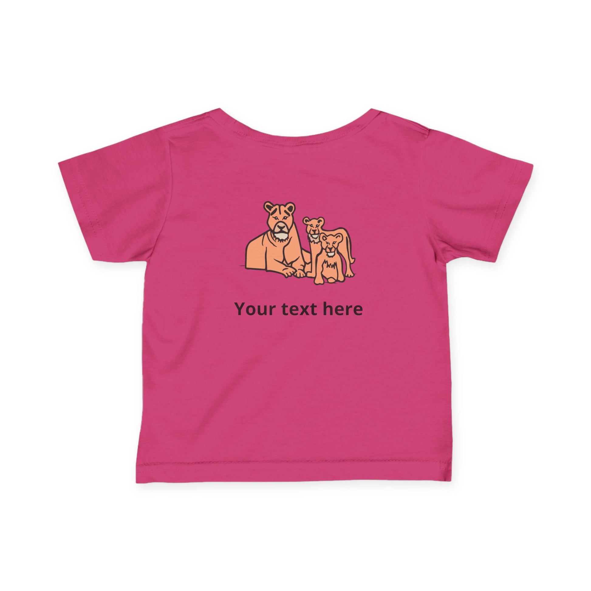 Lion — Customizable Infant Tee - Baby Shirt