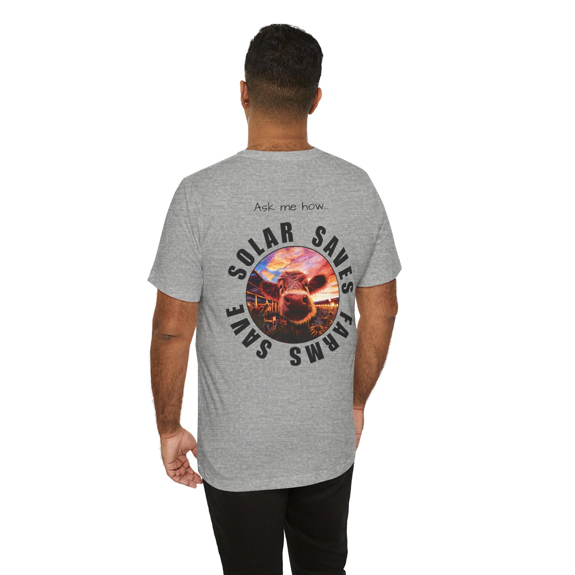 Solar Saves Farms T‑Shirt — Unisex