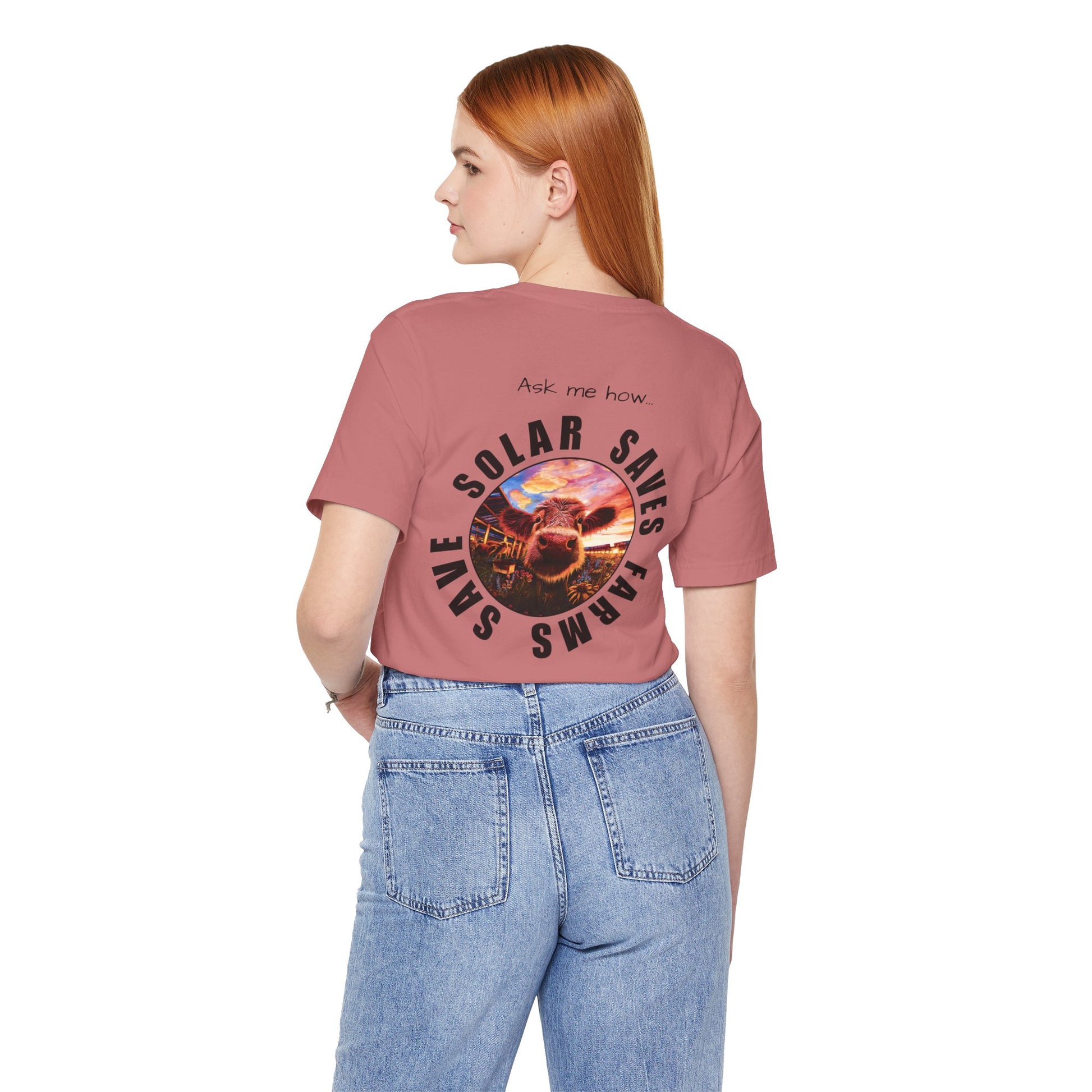 Solar Saves Farms T‑Shirt — Unisex