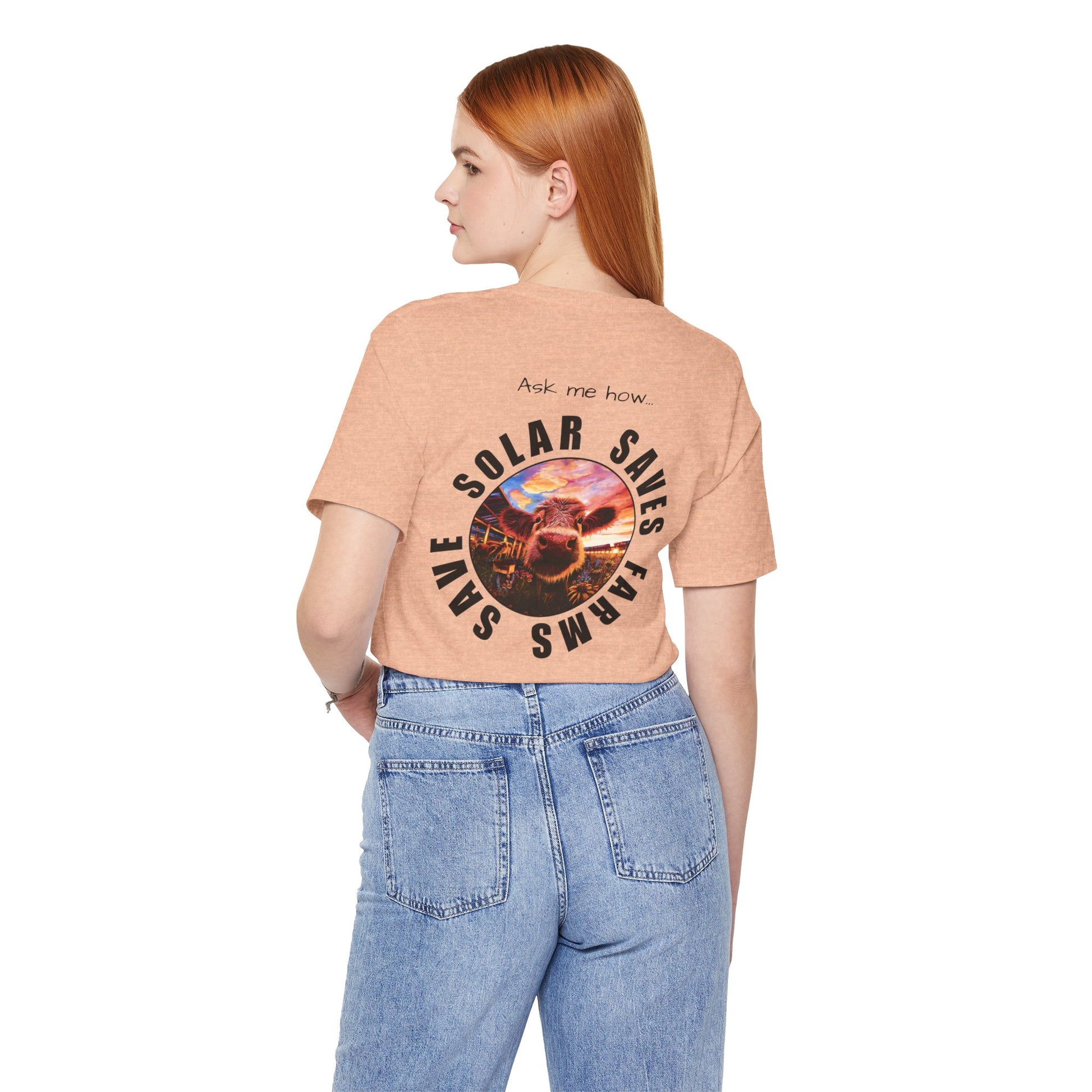 Solar Saves Farms T‑Shirt — Unisex