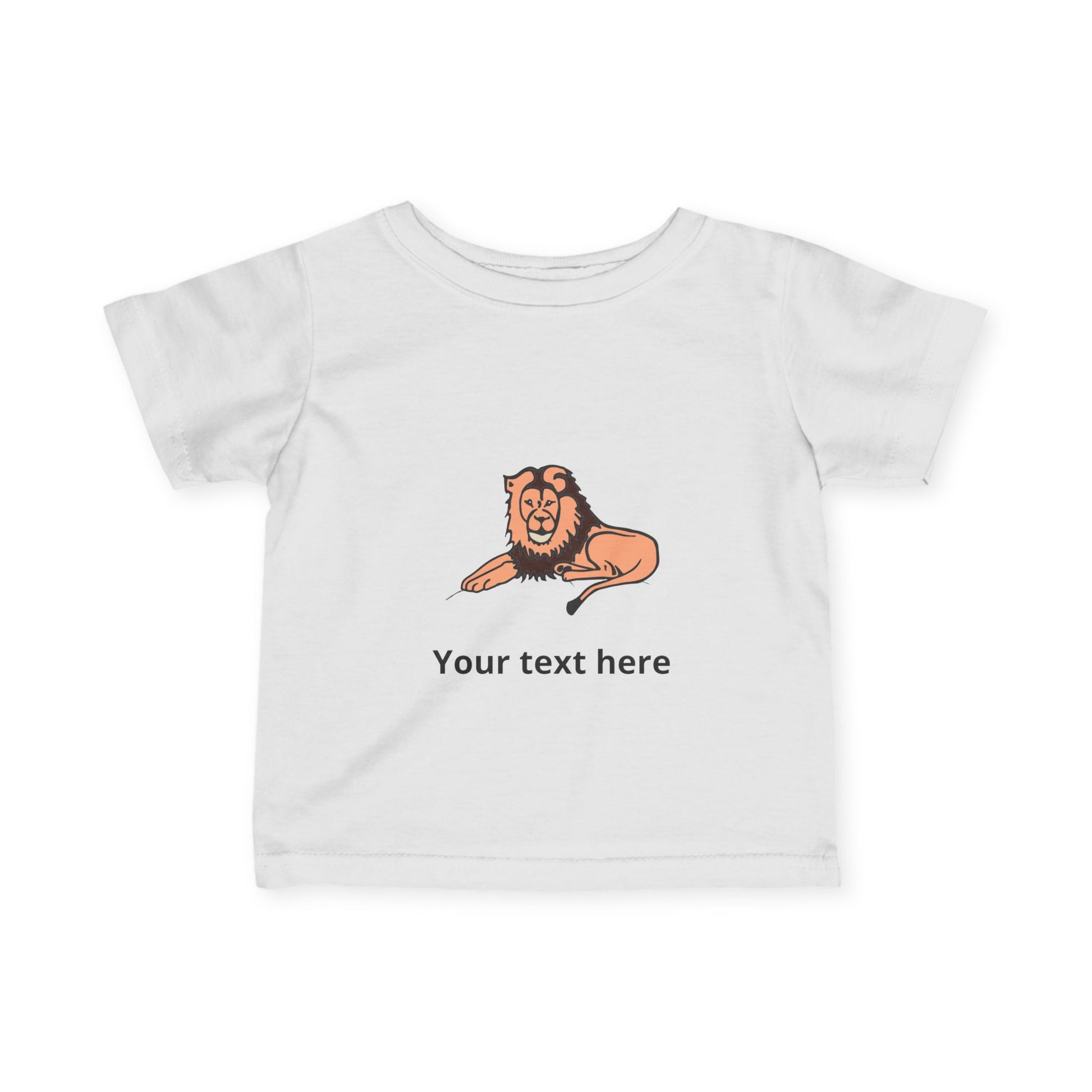 Lion — Customizable Infant Tee - Baby Shirt