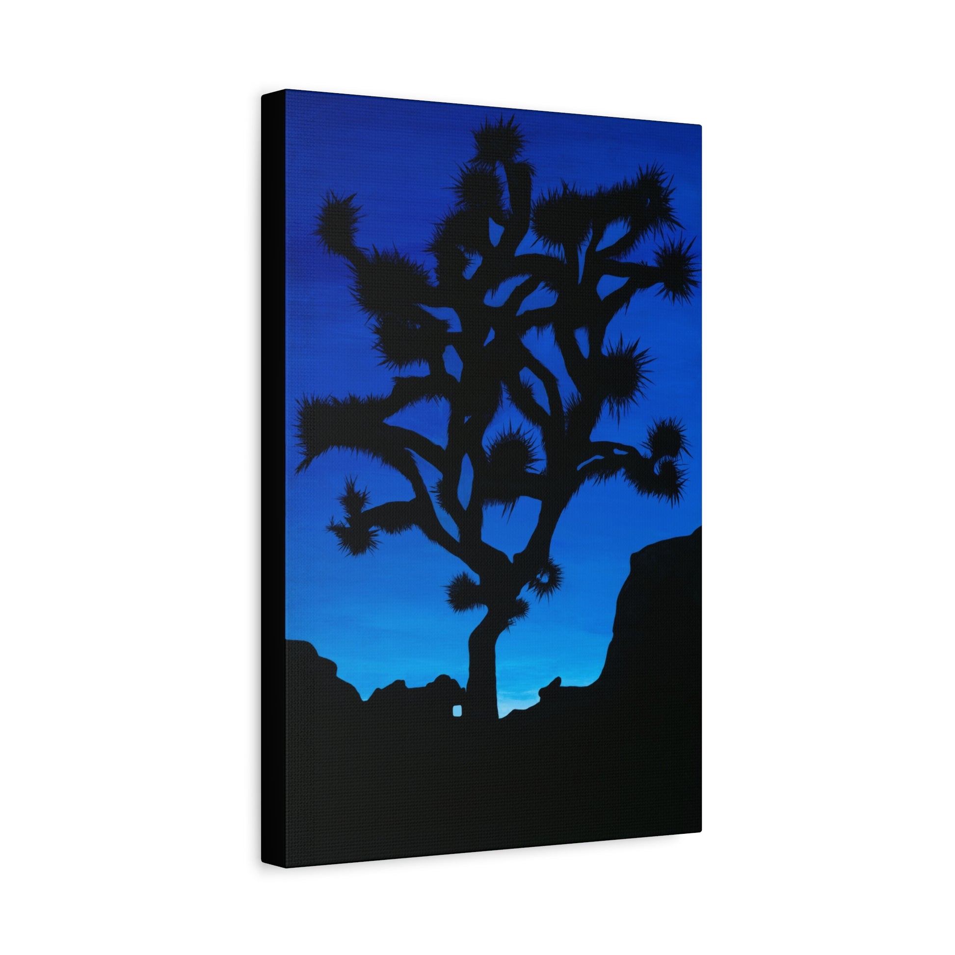 Joshua Tree Silhouette — Stretched Canvas