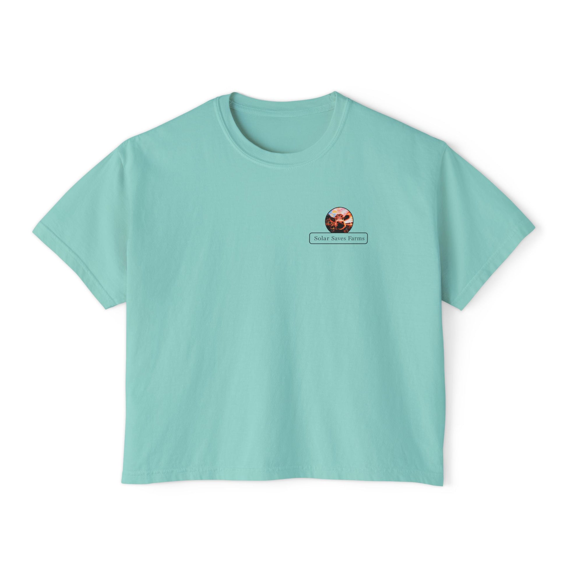 Solar Saves Farm — Women's Boxy Tee
