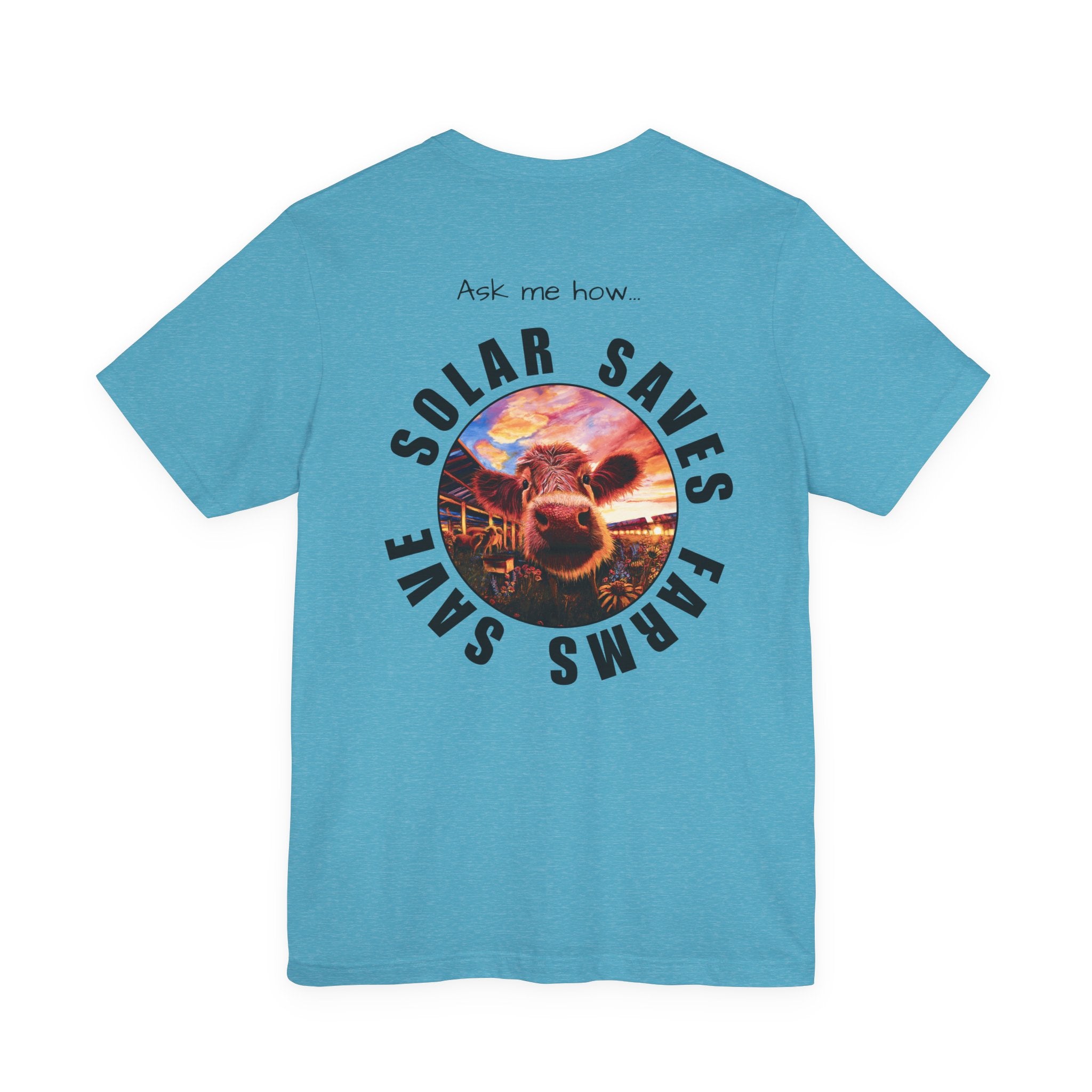 Solar Saves Farms T‑Shirt — Unisex
