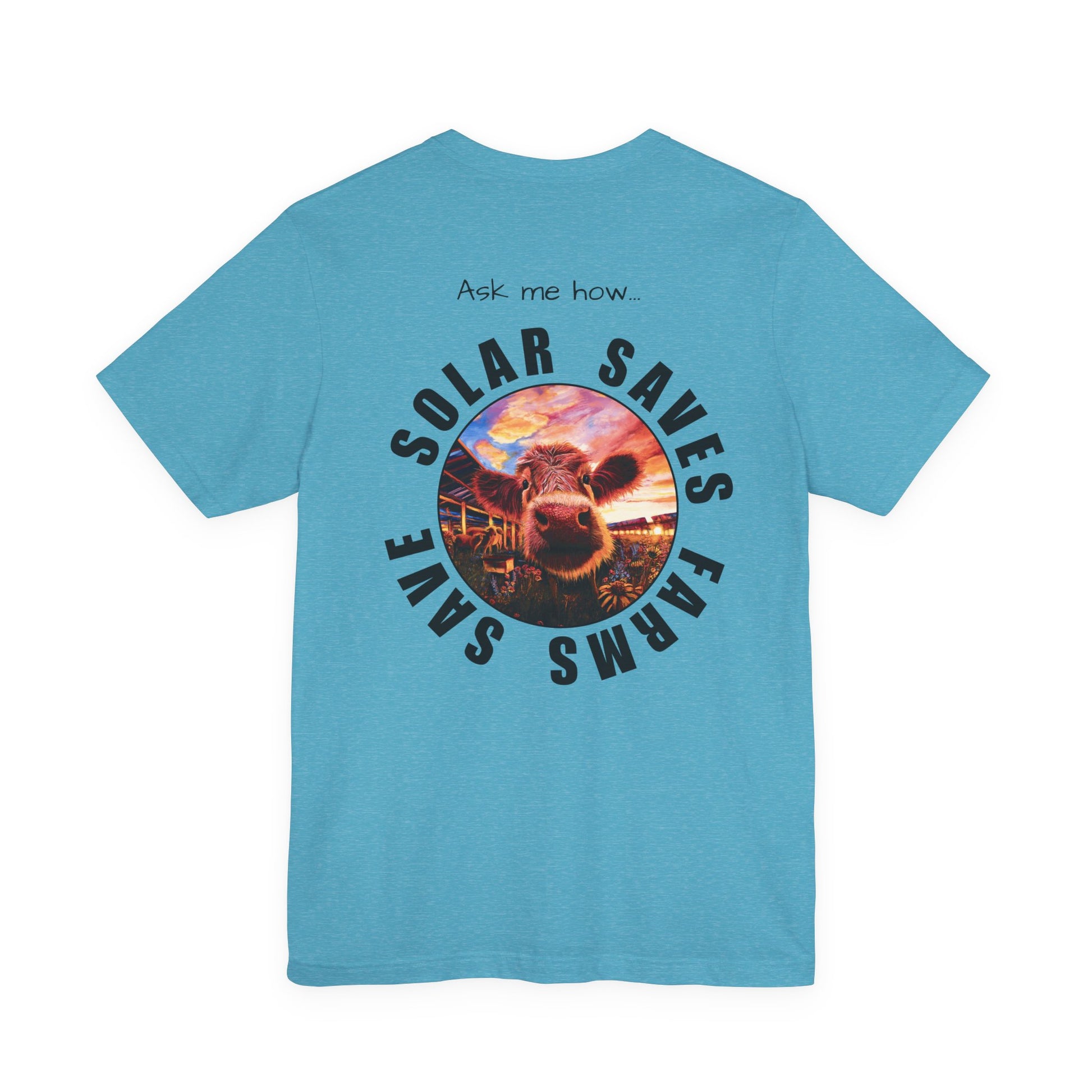 Solar Saves Farms T‑Shirt — Unisex