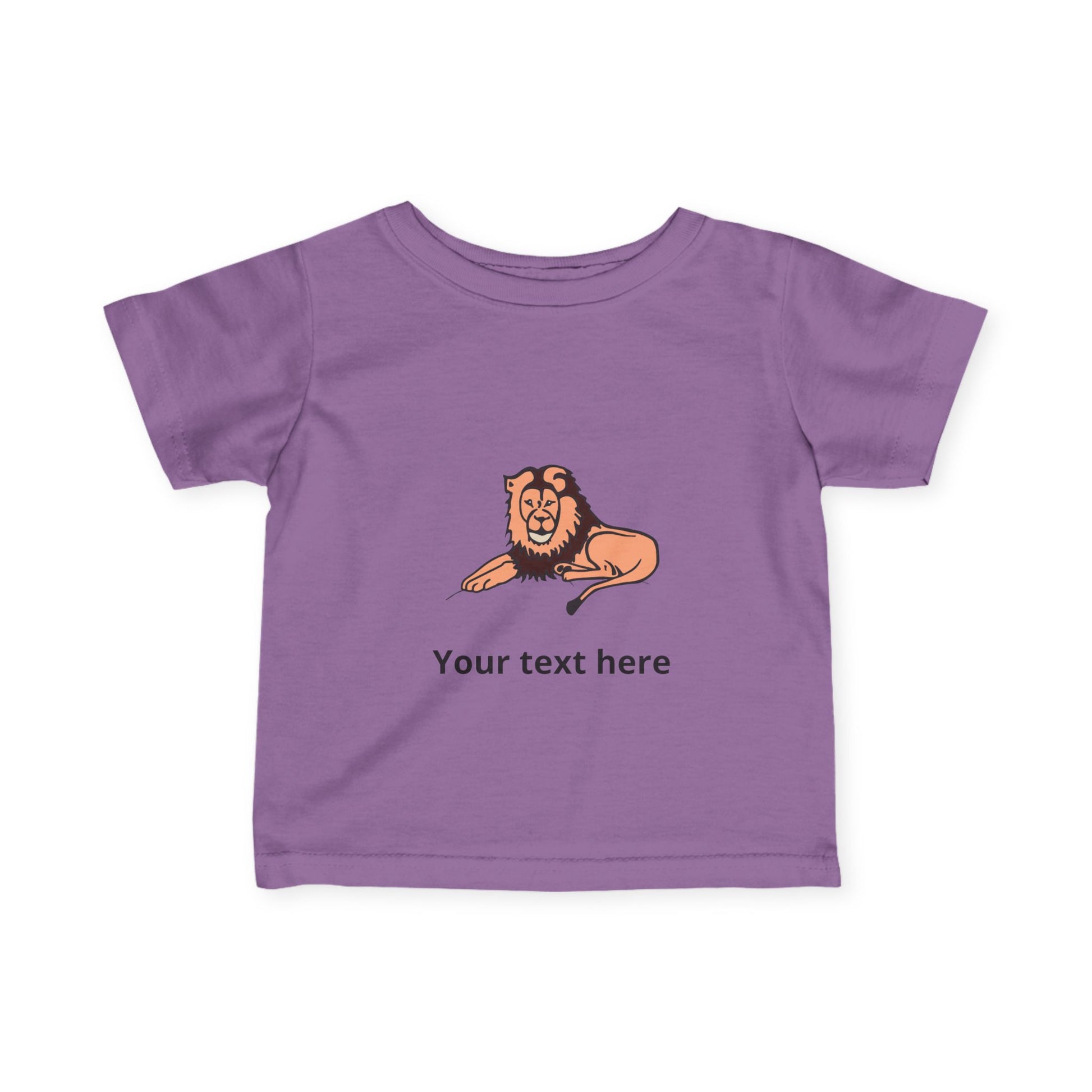 Lion — Customizable Infant Tee - Baby Shirt