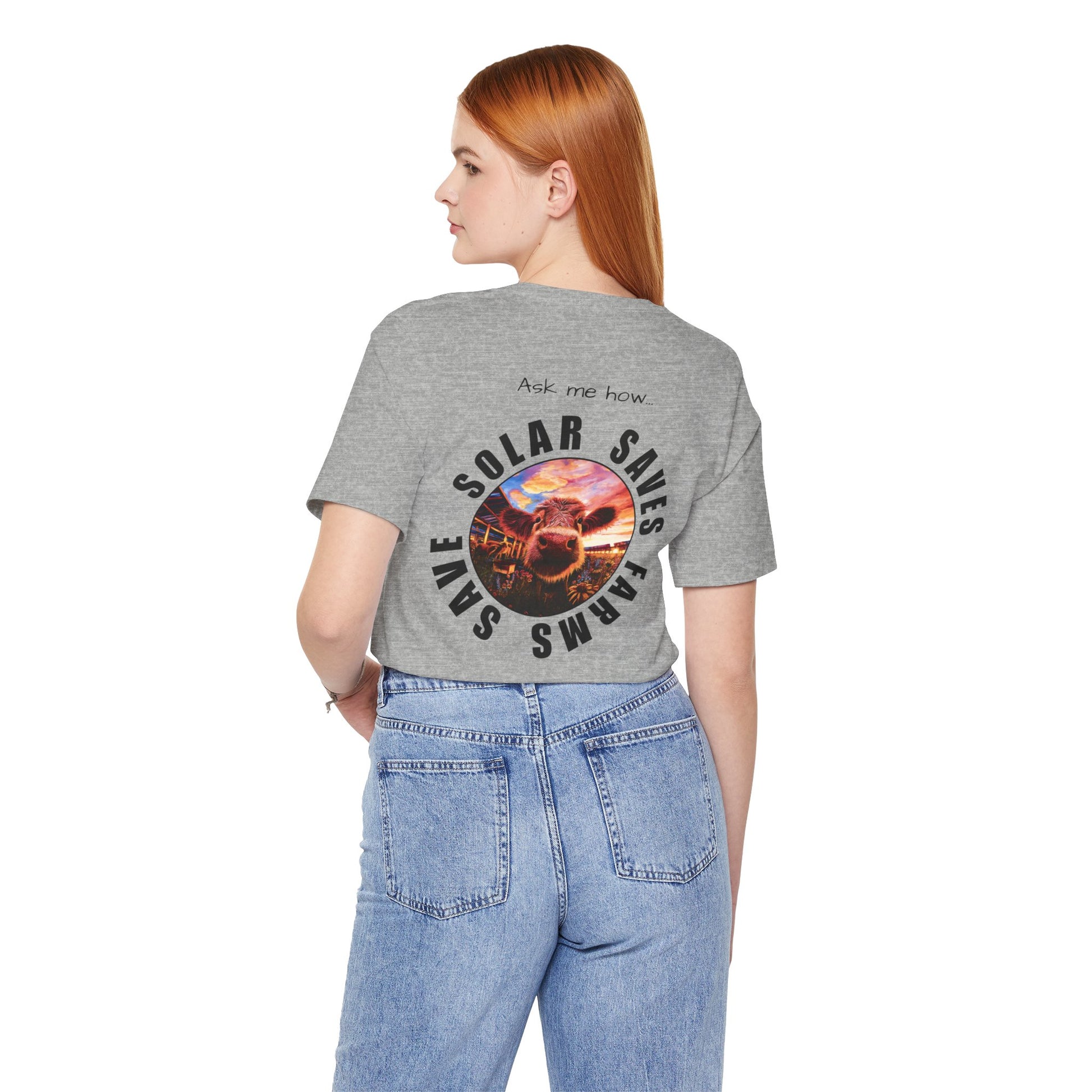 Solar Saves Farms T‑Shirt — Unisex