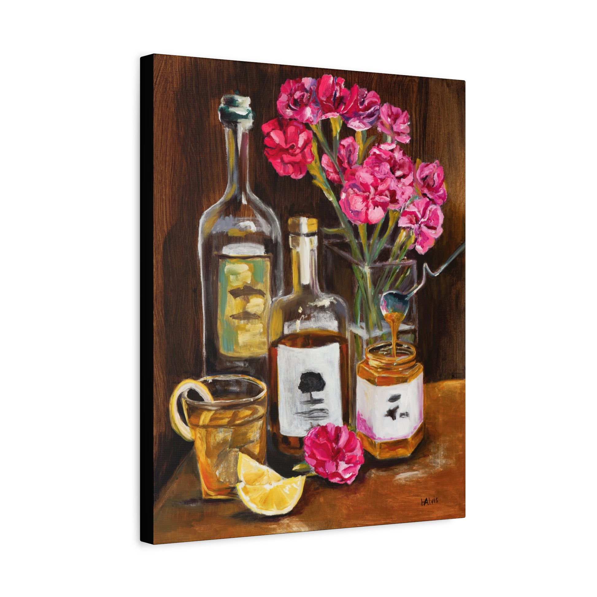 Whiskey Sour — Stretched Canvas