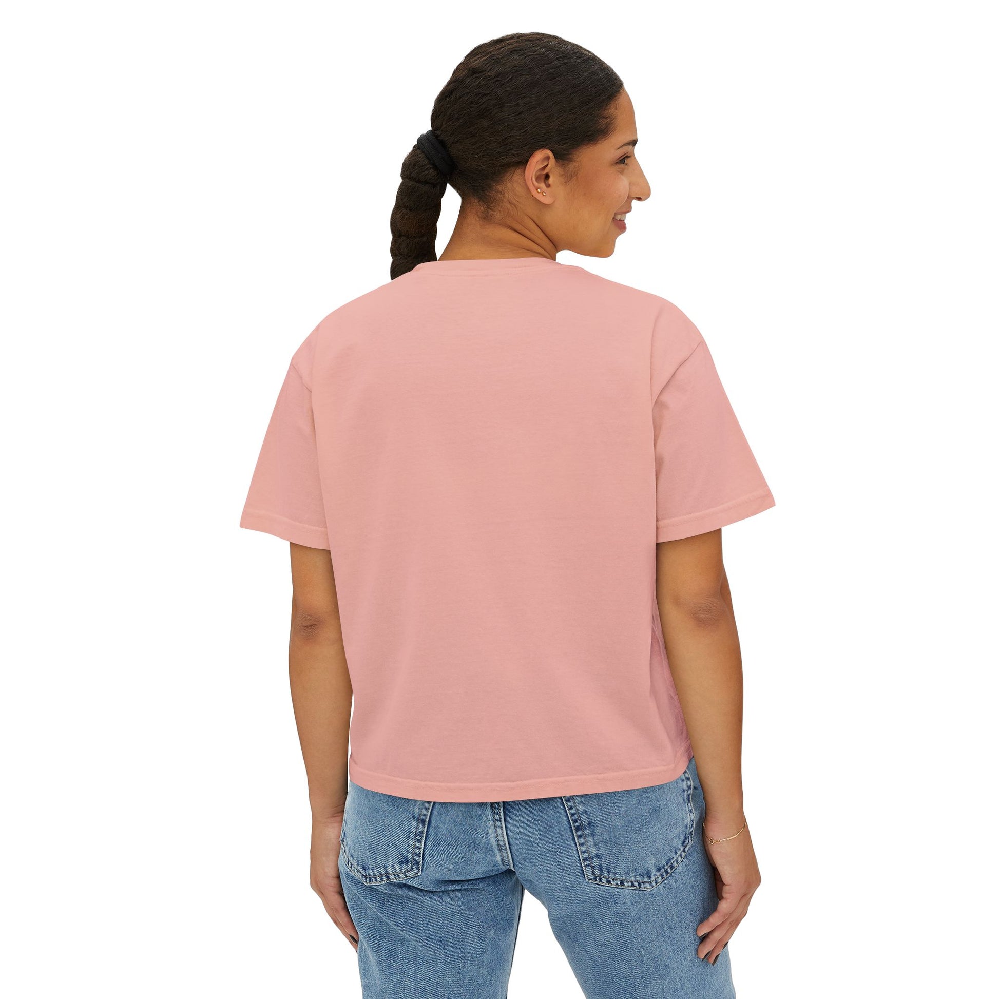 Resist Portrait Boxy Tee – Feminist Statement Graphic Tee