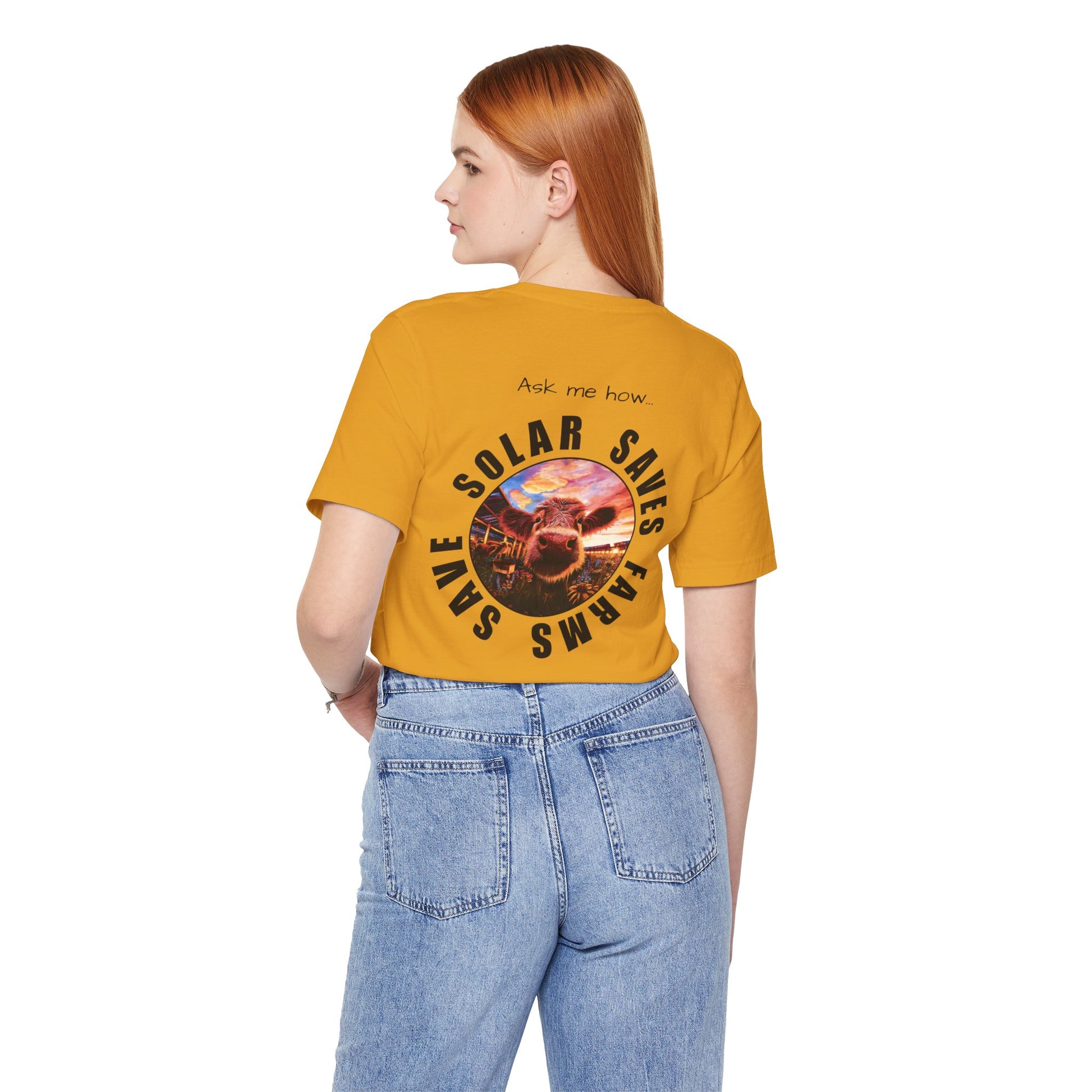 Solar Saves Farms T‑Shirt — Unisex