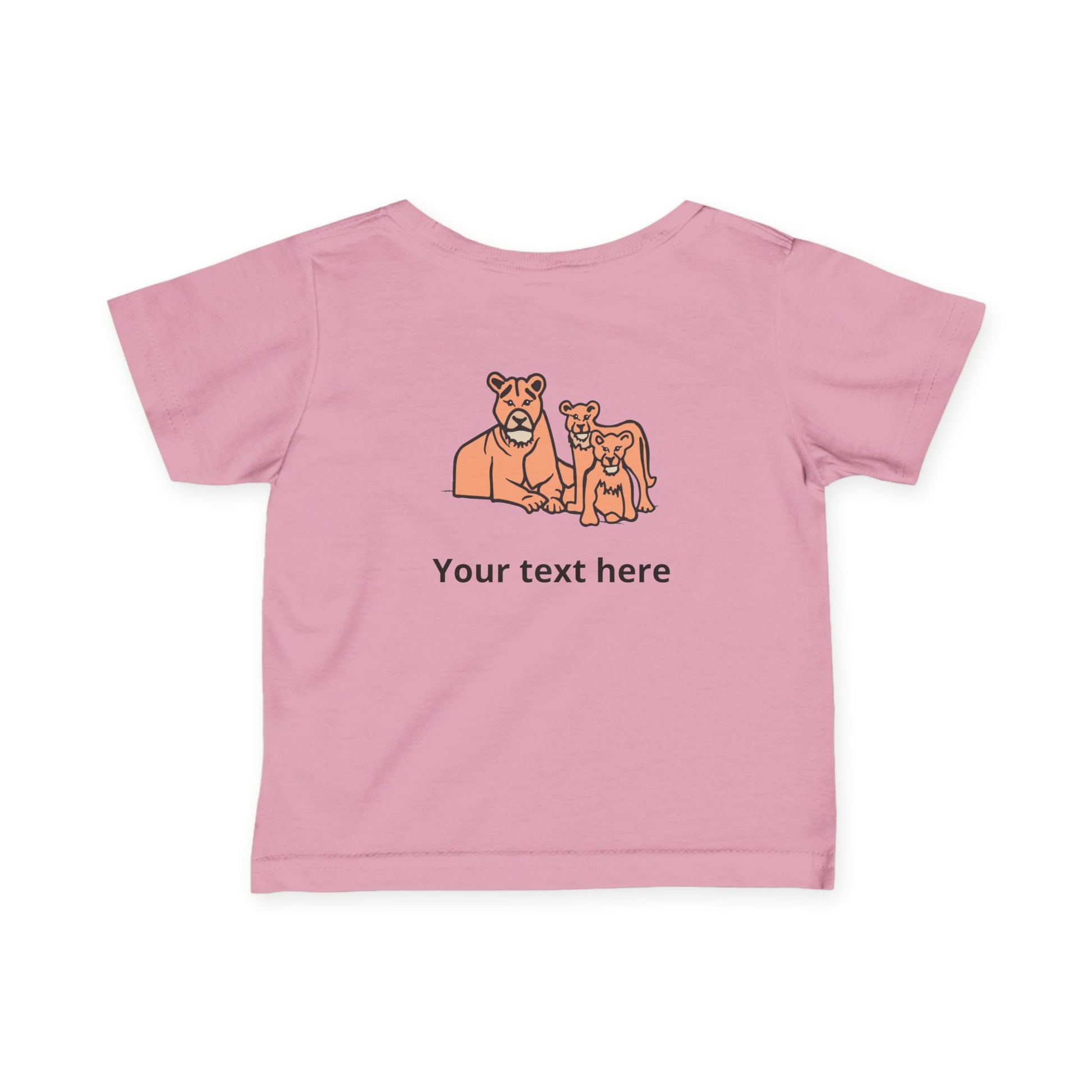 Lion — Customizable Infant Tee - Baby Shirt