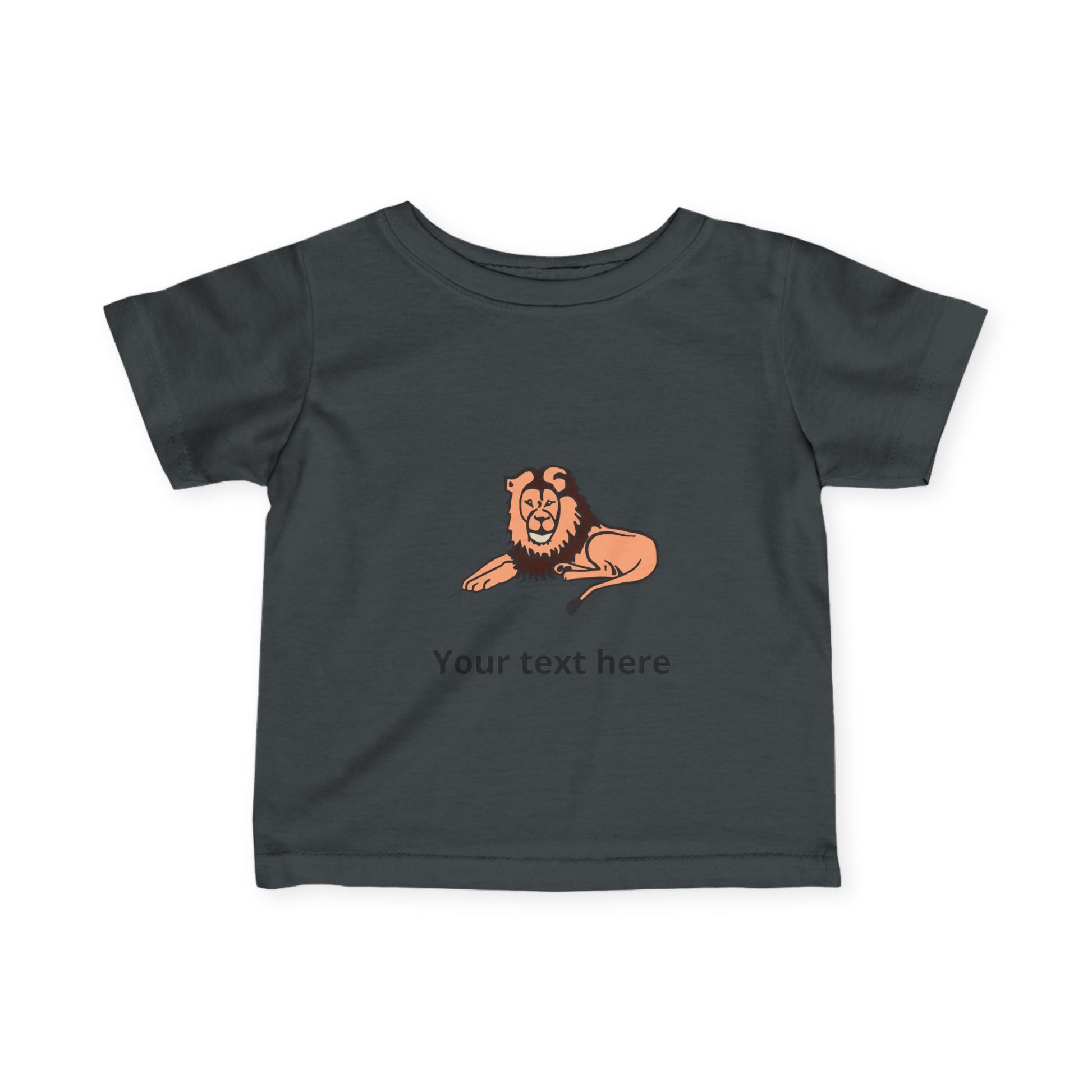 Lion — Customizable Infant Tee - Baby Shirt