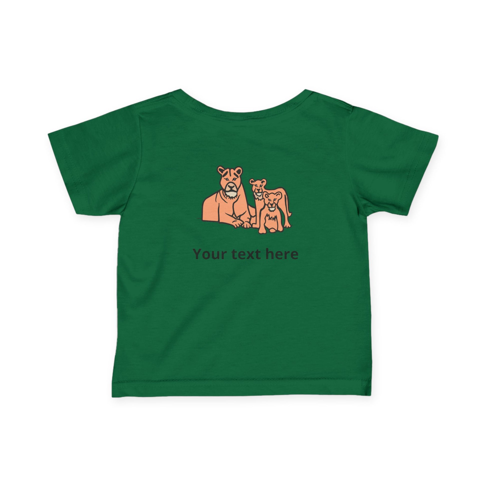 Lion — Customizable Infant Tee - Baby Shirt