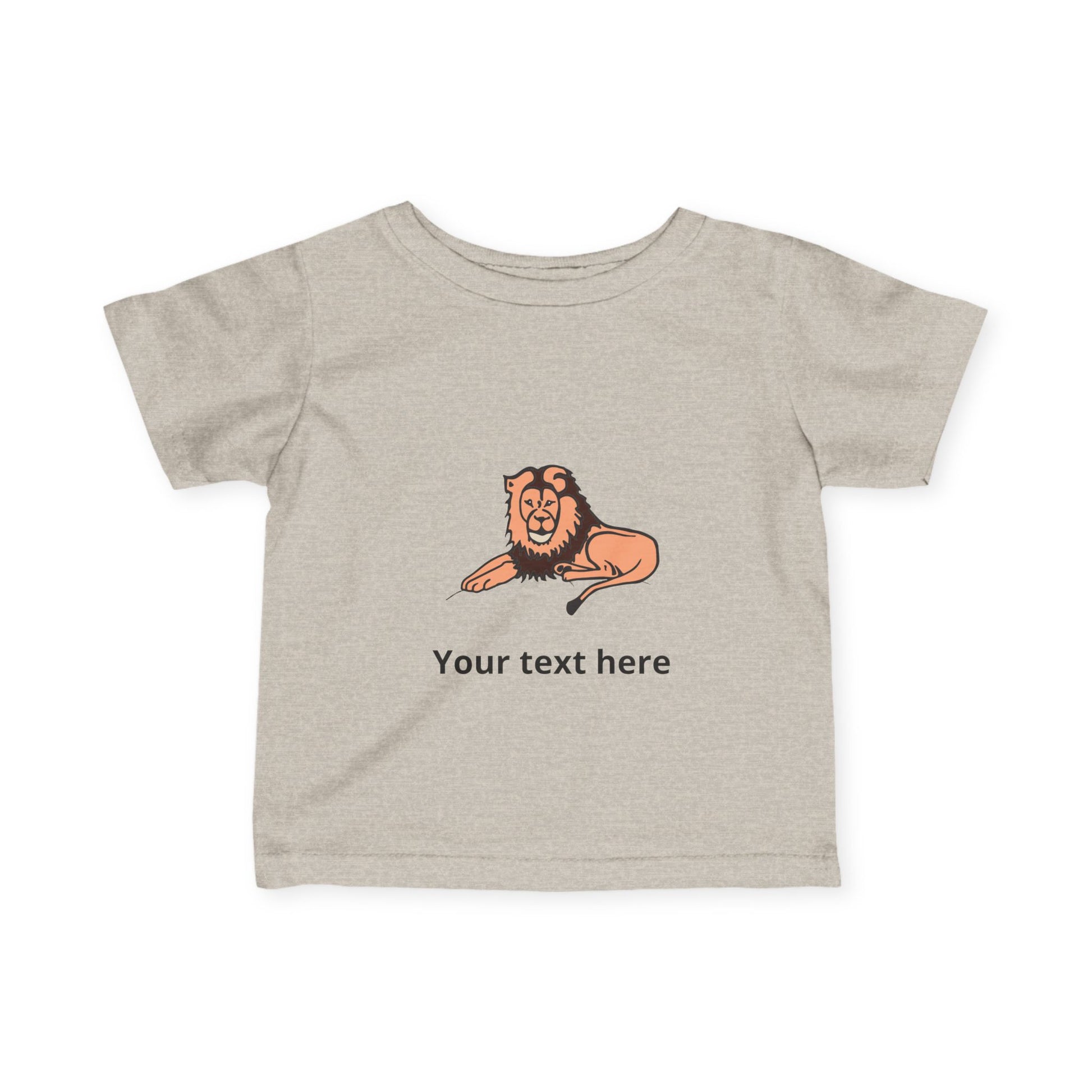 Lion — Customizable Infant Tee - Baby Shirt