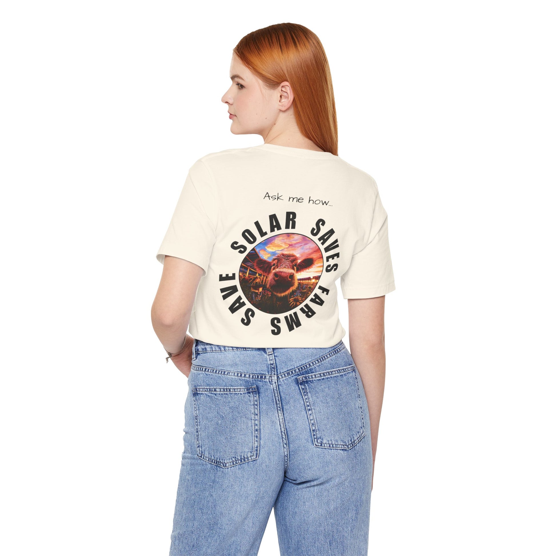 Solar Saves Farms T‑Shirt — Unisex